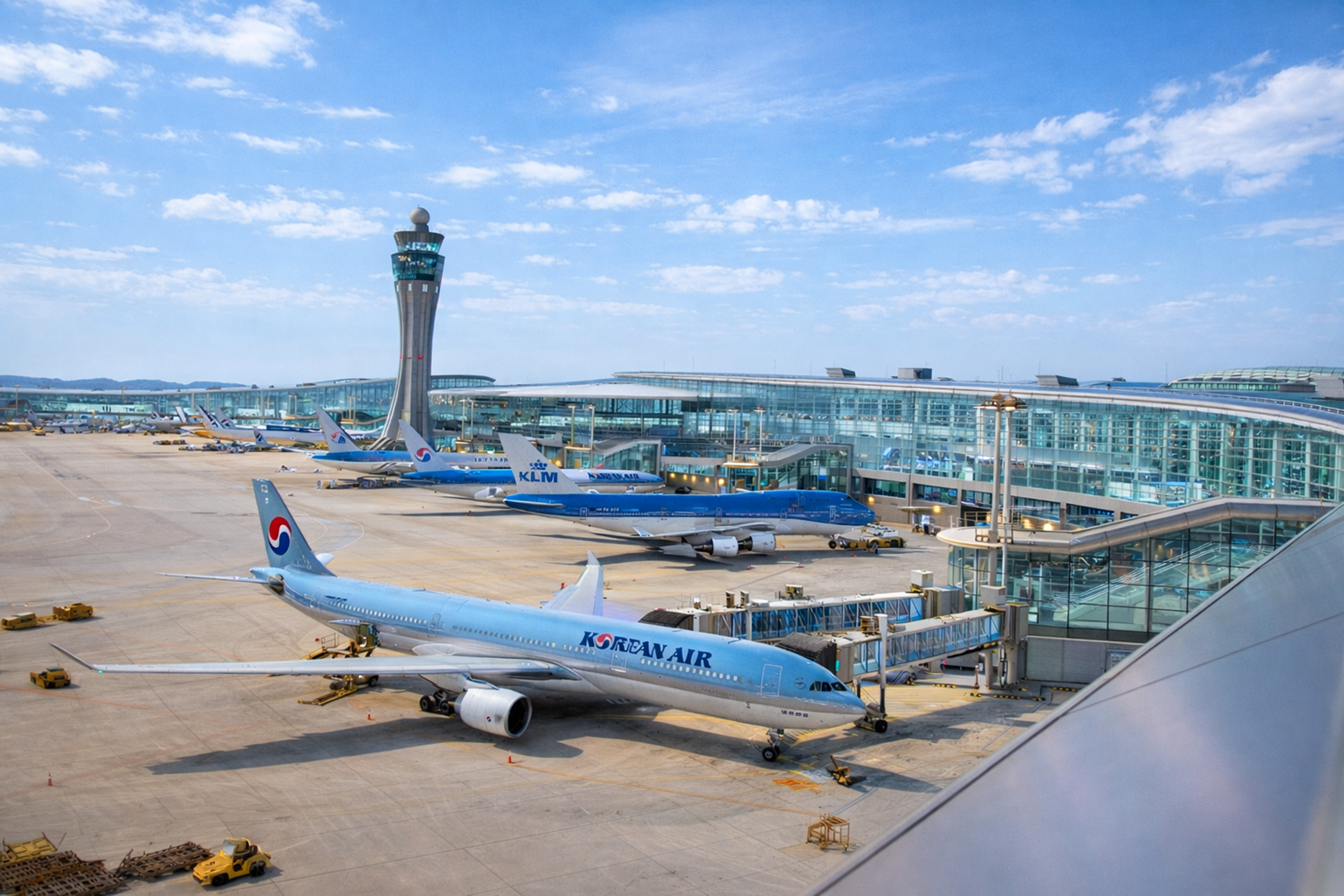Arrival in Seoul